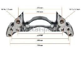 303959 СКОБА СУППОРТА WABCO PAN 17 ПРАВАЯ
