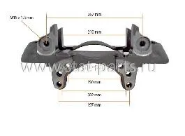 303901 СКОБА СУППОРТА SCHMITZ WABCO MAXX 22 T ПРАВАЯ 