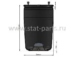 WG01.04881.00 ПНЕВМОРЕССОРА BPW БЕЗ СТАКАНА TYP36K (05.429.41.01.0)