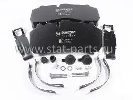 3.29087.AA ТОРМОЗНЫЕ КОЛОДКИ MAN MB SAF, PREMIUM
