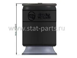WG01.04158.PP03 ПНЕВМОРЕССОРА С ПЛАСТИКОВЫМ СТАКАНОМ 4158 N P03