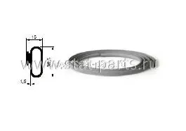 50769 УПЛОТНИТЕЛЬНАЯ РЕЗИНКА GREY 3000ММ