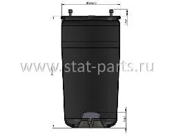 WG01.00881.00 ПНЕВМОРЕССОРА БЕЗ СТАКАНА BPW 36 881MB