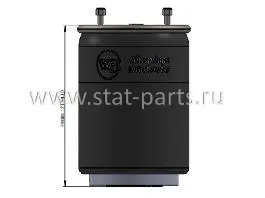 WG01.04157.PP04 ПНЕВМОРЕССОРА С ПЛАСТИКОВЫМ СТАКАНОМ 4157 N P14