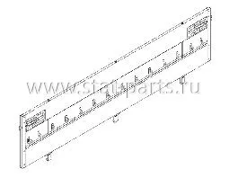 6135955 БОРТ ПОЛУПРИЦЕПА ЗАДНИЙ В СБОРЕ 600ММ