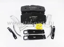 3.29195.AA ТОРМОЗНЫЕ КОЛОДКИ SAF HALDEX MODUL T XS DBT22LT, PREMIUM