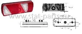 25-3800-507 ФОНАРЬ ЗАДНИЙ ЛЕВЫЙ ECOLED ASS2