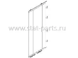 6151275 СТВОРКА ВОРОТ В СБОРЕ ПРАВАЯ KOGEL