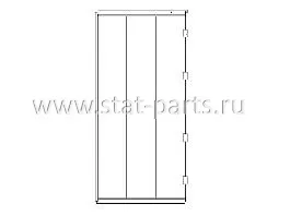 6608624 СТВОРКА ДВЕРИ ПРАВАЯ, 3-Х СЕКЦИОННАЯ