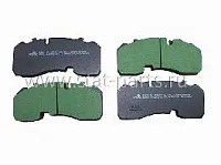 5001 ТОРМОЗНЫЕ КОЛОДКИ SB3745 BPW