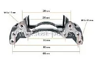 303964 СКОБА СУППОРТА WABCO MAX 22 ЛЕВАЯ