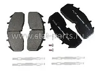 102-00740-10-001 ТОРМОЗНЫЕ КОЛОДКИ SCANIA S-SERIES 29332 102-00740-10-001 ТОРМОЗНЫЕ КОЛОДКИ SCANIA S-SERIES 29332