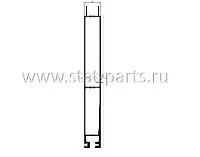 587.621134 (7500) НАПРАВЛЯЮЩАЯ БОКОВОГО БОРТА 7500ММ