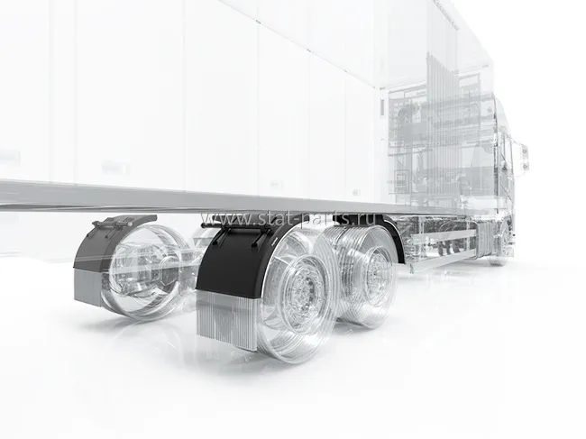 DK3335 КРЫЛО С КРЕПЛЕНИЯМИ 430X800 НА ПОЛУПРИЦЕП KOGEL 343462