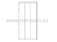 6608625 СТВОРКА ДВЕРИ ЛЕВАЯ, 3-Х СЕКЦИОННАЯ