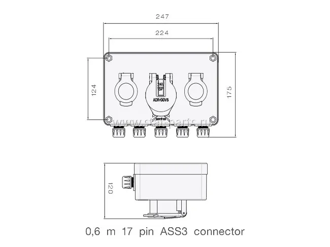 76-7037-001 РАСПАЯЧНАЯ КОРОБКА