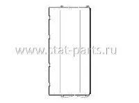 6123068 СТВОРКА ДВЕРИ ЛЕВАЯ 4-СЕКЦ. 2680 ММ