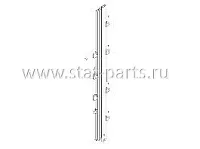 6144830 СТОЙКА ПРОМЕЖУТОЧНАЯ ЛЕВАЯ В СБОРЕ