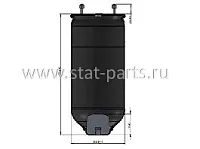 WG01.04022.00 ПНЕВМОРЕССОРА БЕЗ СТАКАНА SAF 4022NP02