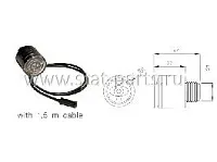 31-6704-104 ФОНАРЬ ГАБАРИТНЫЙ БЕЛЫЙ LED MONOPOINT II С КАБЕЛЕМ 1,5М, P&R