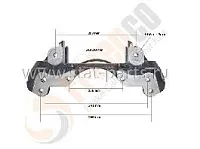 303984 СКОБА СУППОРТА WABCO, ПРАВАЯ