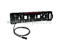 36-3764-007 РАМКА НОМЕРНОГО ЗНАКА С ПОДСВЕТКОЙ С КАБЕЛЕМ 0,5М ФИШКА P&R
