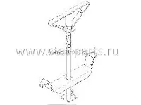 6125857 КРЕПЕЖ-РУКОЯТЬ ЗАПАСНОГО КОЛЕСА К КОРЗИНЕ