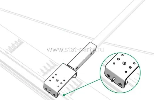 38058190 РОЛИКОВАЯ ТЕЛЕЖКА ДЛЯ ПОПЕРЕЧИНЫ КРЫШИ LITE PLUS TIR