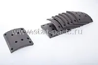 086.102-10A ТОРМОЗНЫЕ НАКЛАДКИ 1-Й РЕМОНТ 19496.10 086.102-10A ТОРМОЗНЫЕ НАКЛАДКИ 1-Й РЕМОНТ 19496.10