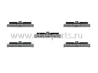 101279 КОМПЛЕКТ ВКЛАДЫШЕЙ ПОД ЛАПКУ СУППОРТА KNORR BREMSE