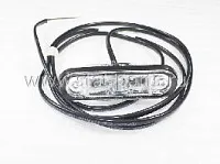 31-7100-034 ФОНАРЬ ГАБАРИТНЫЙ БЕЛЫЙ POSIPOINT II С КАБЕЛЕМ 1,5М