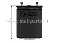 WG01.00940.PP ПНЕВМОРЕССОРА С ПЛАСТИКОВЫМ СТАКАНОМ BPW 30K 940MB