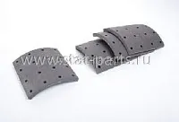 086.125-10A ТОРМОЗНЫЕ НАКЛАДКИ 19933.10 086.125-10A ТОРМОЗНЫЕ НАКЛАДКИ 19933.10