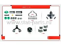 FX-3010-1 РЕМКОМПЛЕКТ СУППОРТА ПОЛНЫЙ ЛЕВЫЙ-ПРАВЫЙ WABCO PAN 17,5 SERIES