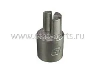 670.999210 ПЕРЕХОДНИК ДЛЯ АЛЮМИНИЕВОГО ПРОФИЛЯ НАТЯЖЕНИЯ ТЕНТА, НИЖНИЙ