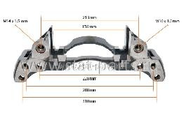 303959 СКОБА СУППОРТА WABCO PAN 17 ПРАВАЯ