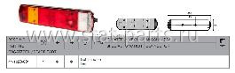 41-1020-001 СТЕКЛО ДЛЯ ФОНАРЯ, VOLVO, ЛЕВОЕ/ПРАВОЕ