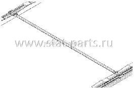 400-51.120 ПОПЕРЕЧИНА КРЫШИ С РОЛИКОВЫМИ ТЕЛЕЖКАМИ, РОЛИКИ D=30MM