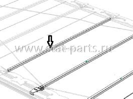 38053280 ПОПЕРЕЧИНА СДВИЖНОЙ КРЫШИ ULTRALINE 30Х30Х2158