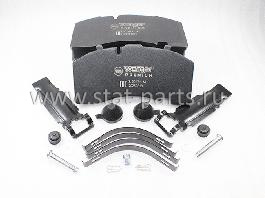 3.29171.AA ТОРМОЗНЫЕ КОЛОДКИ BPW SAF SK7, PREMIUM