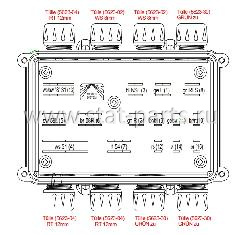 76-5113-005 РАСПАЯЧНАЯ КОРОБКА 4X4