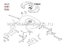 RR00055 РЕМКОМПЛЕКТ ЗАМКА ССУ RP10