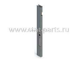 1201020 ПРОФИЛЬ БОРТА С ЗАМКОМ ЛЕВЫЙ 600ММ АНОДИРОВАННЫЙ А618/В78 - фото №1