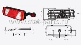 25-2910-401 ФОНАРЬ ЗАДНИЙ ПРАВЫЙ ECOFLEX С ПОВТОРИТЕЛЕМ 7PIN ASS2