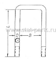 98542285 СТРЕМЯНКА РЕССОРЫ VOLVO 1590942