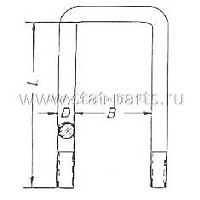 98926210 СТРЕМЯНКА РЕССОРЫ IVECO 04733570