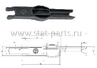 609020499 ЦЕНТРИРУЮЩАЯ ВИЛКА ДЛЯ ОТКИДНОЙ СТОЙКИ