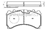 102.PAS-668.G00 ТОРМОЗНЫЕ КОЛОДКИ MERCEDES ACTROS MP III 29244