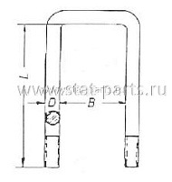 98542260 СТРЕМЯНКА РЕССОРЫ VOLVO 1590941