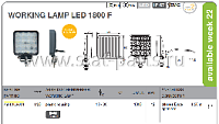 42-1006-001 ФОНАРЬ РАБОЧЕГО СВЕТА LED 1800 F КАБЕЛЬ 1500ММ